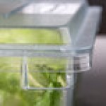 Rubbermaid® FG330200CLR Clear Polycarbonate Food Storage Box Lid - 26