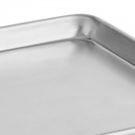 Baker's Lane USA Half Size Wire in Rim Aluminum Sheet Pan (16 Gauge, 13