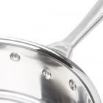 Vollrath 47746 Intrigue 6 Qt. Saute Pan with Helper Handle Vollrath 47746 Intrigue 6 Qt. Saute Pan with Helper Handle
