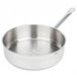 Vollrath 47746 Intrigue 6 Qt. Saute Pan with Helper Handle Vollrath 47746 Intrigue 6 Qt. Saute Pan with Helper Handle