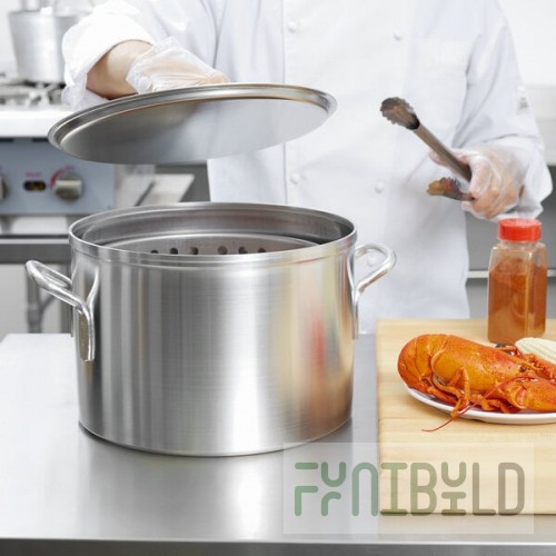 Vollrath 68271 Wear-Ever 20 Qt. Boiler / Fryer Set