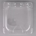 Carlisle CM110503 Coldmaster 1/6 Size Black High Capacity Cold ABS Plastic Food Pan - 6 Carlisle CM110503 Coldmaster 1/6 Size Black High Capacity Cold ABS Plastic Food Pan - 6