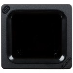 Carlisle CM110503 Coldmaster 1/6 Size Black High Capacity Cold ABS Plastic Food Pan - 6 Carlisle CM110503 Coldmaster 1/6 Size Black High Capacity Cold ABS Plastic Food Pan - 6