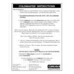 Carlisle CM110503 Coldmaster 1/6 Size Black High Capacity Cold ABS Plastic Food Pan - 6 Carlisle CM110503 Coldmaster 1/6 Size Black High Capacity Cold ABS Plastic Food Pan - 6