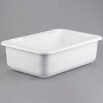 Carlisle CM110503 Coldmaster 1/6 Size Black High Capacity Cold ABS Plastic Food Pan - 6 Carlisle CM110503 Coldmaster 1/6 Size Black High Capacity Cold ABS Plastic Food Pan - 6