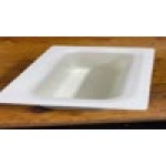 Carlisle CM110503 Coldmaster 1/6 Size Black High Capacity Cold ABS Plastic Food Pan - 6 Carlisle CM110503 Coldmaster 1/6 Size Black High Capacity Cold ABS Plastic Food Pan - 6
