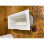 Carlisle CM110503 Coldmaster 1/6 Size Black High Capacity Cold ABS Plastic Food Pan - 6 Carlisle CM110503 Coldmaster 1/6 Size Black High Capacity Cold ABS Plastic Food Pan - 6