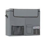 Summit Appliance SPRF56 Accucold 1.94 Cu. Ft. Gray DC-Powered Portable Refrigerator / Freezer with Insulated Fabric Cover- 12/24VDC Summit Appliance SPRF56 Accucold 1.94 Cu. Ft. Gray DC-Powered Portable Refrigerator / Freezer with Insulated Fabric Cover- 12/24VDC
