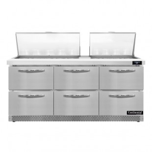 Continental Refrigerator SW72N27M-FB-D 72 Continental Refrigerator SW72N27M-FB-D 72