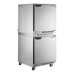 Beverage-Air UCF27AHC-23 and UCR27AHC-23 Double Stacked 27
