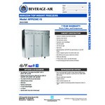 Beverage-Air HFPS3HC-1S Horizon Series 78 Beverage-Air HFPS3HC-1S Horizon Series 78