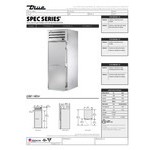 True STG1RRI89-1S Spec Series 35 True STG1RRI89-1S Spec Series 35