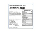 Fanale Golden Pineapple Fruit Jam / Smoothie Topping 11 lb. - 4/Case