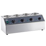 Carnival King Quad 32 oz. Sauce / Topping Bottle Warmer - 800W, 120V Carnival King Quad 32 oz. Sauce / Topping Bottle Warmer - 800W, 120V