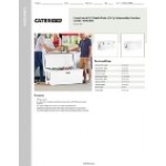 CaterGator CG170WH White 170 Qt. Rotomolded Outdoor Cooler / Ice Chest