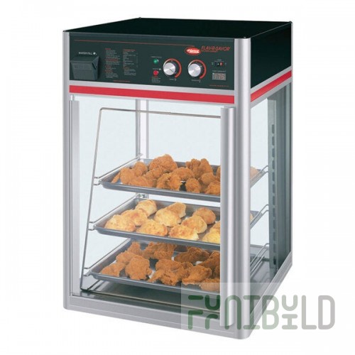 Hatco FSD-1X Flav-R-Savor Humidified Hot Food Holding & Display Cabinet With 3 Tier Pan Rack