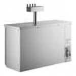 Avantco UDD-2-HC-S Four Tap Kegerator Beer Dispenser - Stainless Steel, (2) 1/2 Keg Capacity