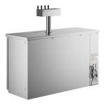Avantco UDD-2-HC-S Four Tap Kegerator Beer Dispenser - Stainless Steel, (2) 1/2 Keg Capacity