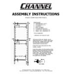 Channel RIR-7KD 7 Pan Aluminum End Load 20 1/2
