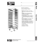 Metro RD78N 13 Pan End Load Bun / Sheet Pan Rack - Assembled