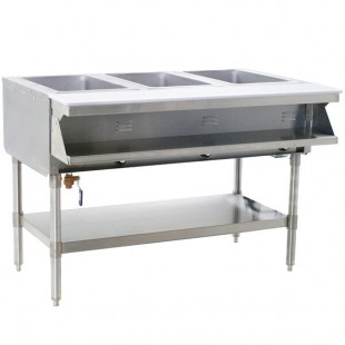 Eagle Group SHT3 Steam Table - Three Pan - Sealed Well, 120V Eagle Group SHT3 Steam Table - Three Pan - Sealed Well, 120V