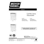 Moyer Diebel 601HTG Undercounter High Temperature Glass Washer with Booster - 208-240V Moyer Diebel 601HTG Undercounter High Temperature Glass Washer with Booster - 208-240V