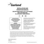 Garland MST34BT LP Master Sentry Series Liquid Propane 34 Garland MST34BT LP Master Sentry Series Liquid Propane 34