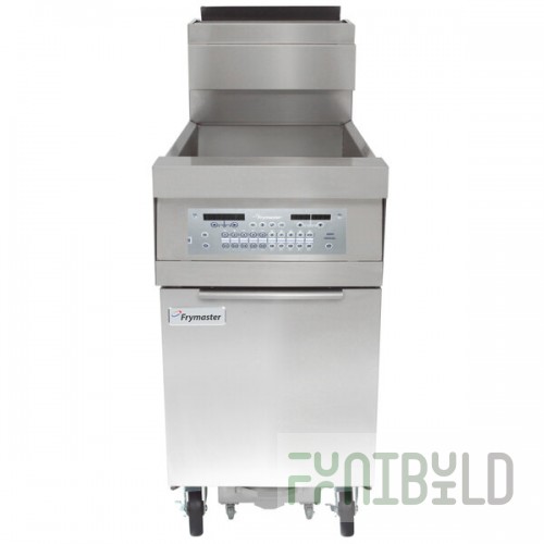 Frymaster HD160G Liquid Propane 80 lb. High-Efficiency Floor Fryer with SMART4U 3000 Controls - 125,000 BTU