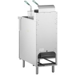 Cooking Performance Group FFOP40 Natural Gas 40 lb. Stainless Steel Open Pot Floor Fryer - 90,000 BTU Cooking Performance Group FFOP40 Natural Gas 40 lb. Stainless Steel Open Pot Floor Fryer - 90,000 BTU