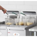 Cooking Performance Group FFOP40 Natural Gas 40 lb. Stainless Steel Open Pot Floor Fryer - 90,000 BTU Cooking Performance Group FFOP40 Natural Gas 40 lb. Stainless Steel Open Pot Floor Fryer - 90,000 BTU