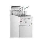 Cooking Performance Group FFOP40 Natural Gas 40 lb. Stainless Steel Open Pot Floor Fryer - 90,000 BTU Cooking Performance Group FFOP40 Natural Gas 40 lb. Stainless Steel Open Pot Floor Fryer - 90,000 BTU