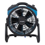 XPOWER Portable Variable Speed Battery-Powered Indoor / Outdoor Cooling Misting Fan / Air Circulator - 900CFM; 22W - FM-65B