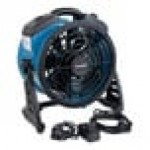 XPOWER Portable Variable Speed Battery-Powered Indoor / Outdoor Cooling Misting Fan / Air Circulator - 900CFM; 22W - FM-65B