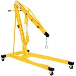 Vestil Heavy-Duty Hydraulic Telescoping Crane Engine Hoist EHN-20-C - 2,000 lb. Capacity