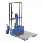 Vestil Hefti-Lift 880 lb. Steel Portable 2-Speed Hydraulic Lift with 23