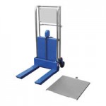 Vestil Hefti-Lift 880 lb. Steel Portable 2-Speed Hydraulic Lift with 23