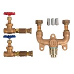 T&S Brass MV-0771-11N Wall Mounted 1/2