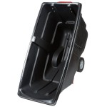 Rubbermaid® FG131400BLA Black 1.0 Cubic Yard Tilt Truck / Trash Cart (850 lb.)
