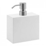 room360 New York 28 oz. Onyx Soap Dispenser with Brushed Stainless Pump Top - 6/Case room360 New York 28 oz. Onyx Soap Dispenser with Brushed Stainless Pump Top - 6/Case