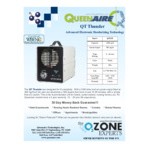 Queenaire QTT3F QT Thunder Ozone Generator Air Purifier Queenaire QTT3F QT Thunder Ozone Generator Air Purifier