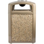 Rubbermaid® FG400300ROCK River Rock Aggregate Panel for FG397000, FG397001, FG397088, FG397100, and FG397200 Landmark Series Classic Containers