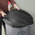 Toter RND55-L0200 Black Lid for 55 Gallon Round Trash Cans Toter RND55-L0200 Black Lid for 55 Gallon Round Trash Cans