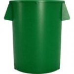 Carlisle 84102024 Bronco 20 Gallon Orange Round Trash Can Carlisle 84102024 Bronco 20 Gallon Orange Round Trash Can