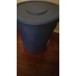 Carlisle 84102024 Bronco 20 Gallon Orange Round Trash Can Carlisle 84102024 Bronco 20 Gallon Orange Round Trash Can