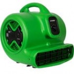 XPOWER X-600A-Red 3-Speed Air Mover with GFCI Power Outlets - 1/3 hp XPOWER X-600A-Red 3-Speed Air Mover with GFCI Power Outlets - 1/3 hp