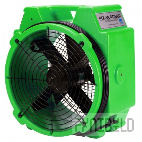B-Air PBX24-GN Polar Bear Green Axial Fan High Velocity Air Mover - 1/4 hp