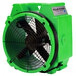 B-Air PBX24-GN Polar Bear Green Axial Fan High Velocity Air Mover - 1/4 hp