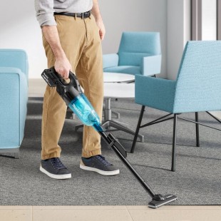 Makita XLC03R1BX4 18V LXT Lithium Ion Cordless Stick Vacuum Kit with Trigger and Lock - 2.0 Ah
