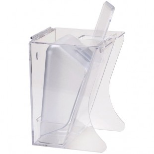 Cal-Mil 792 Freestanding Scoop Holder with 2 Qt. Scoop and Drip Tray Cal-Mil 792 Freestanding Scoop Holder with 2 Qt. Scoop and Drip Tray