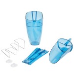 San Jamar SI8500 6 Gallon Polycarbonate Saf-T-Ice Ice Tote System